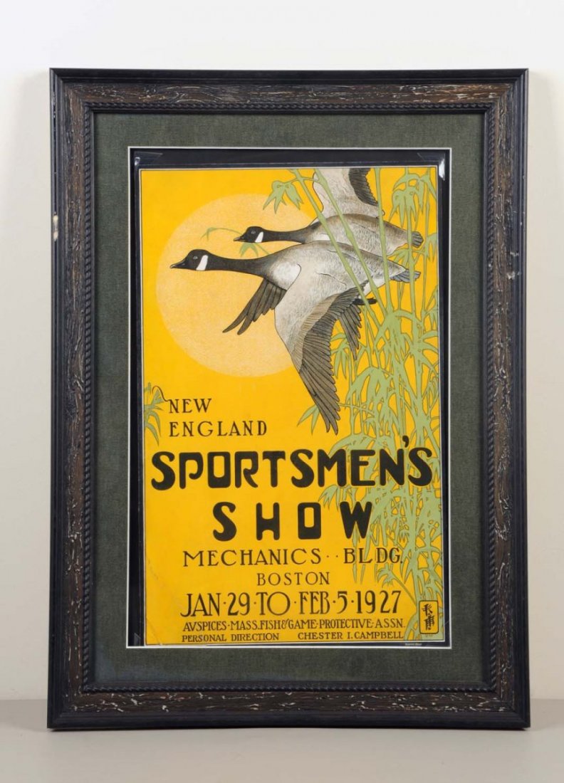 1927 New England Sportsmen's Show Poster. (1 of 1)