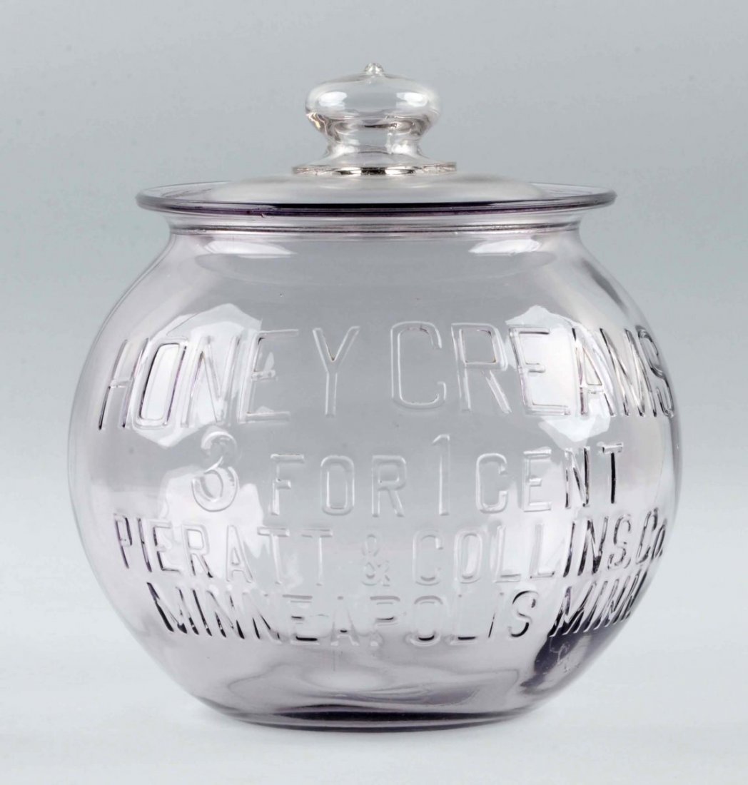 Honey Creams Counter Display Jar. (1 of 1)