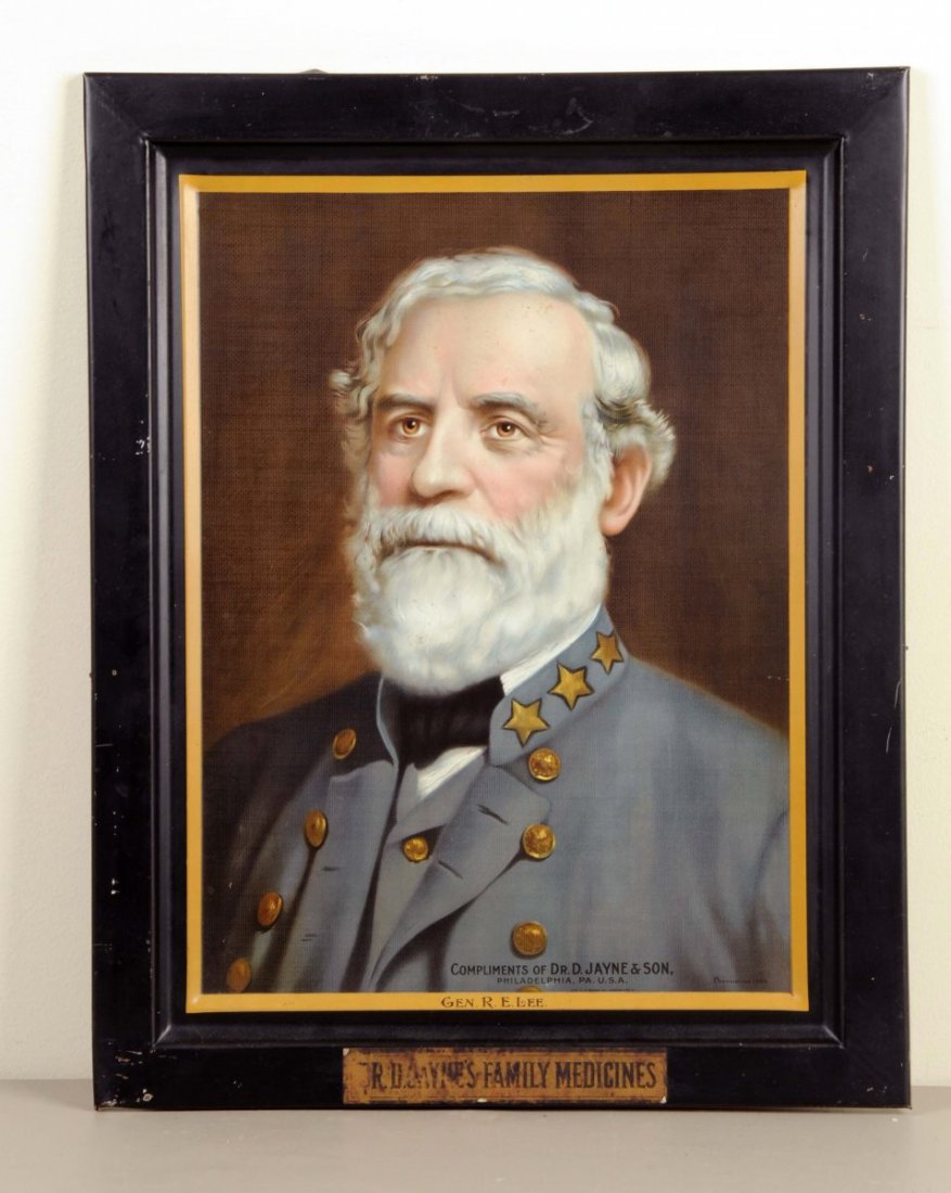 Dr. Jayne's Medicines Self-Framed Tin Sign. (1 of 1)