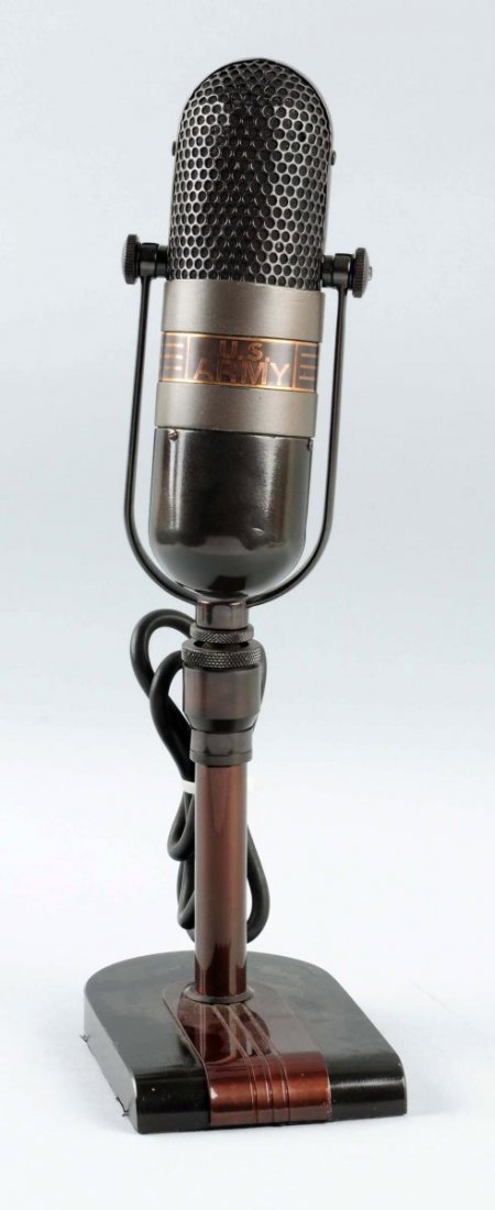 RCA Model 77 DX Microphone - U.S. Army Issue. (1 of 3)