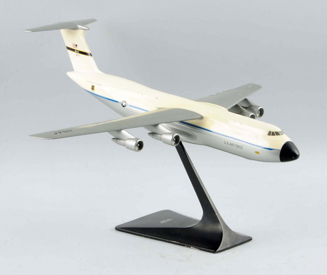 US Air Force Lockheed C-5A Model on Stand. (1 of 3)