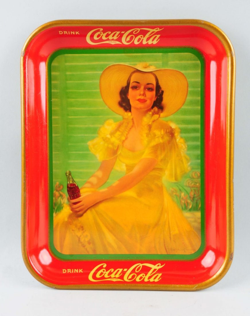 1938 Coca-Cola Serving Tray. (1 of 1)
