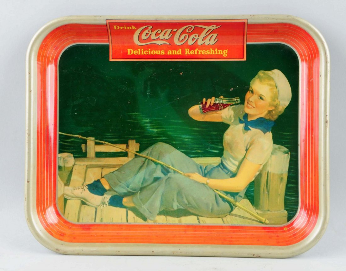 1940 Coca-Cola Serving Tray. (1 of 1)