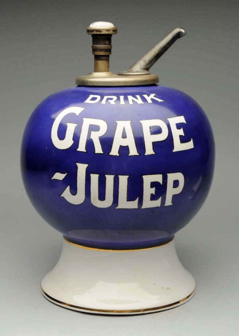 Grape Julep Syrup Dispenser. (1 of 3)