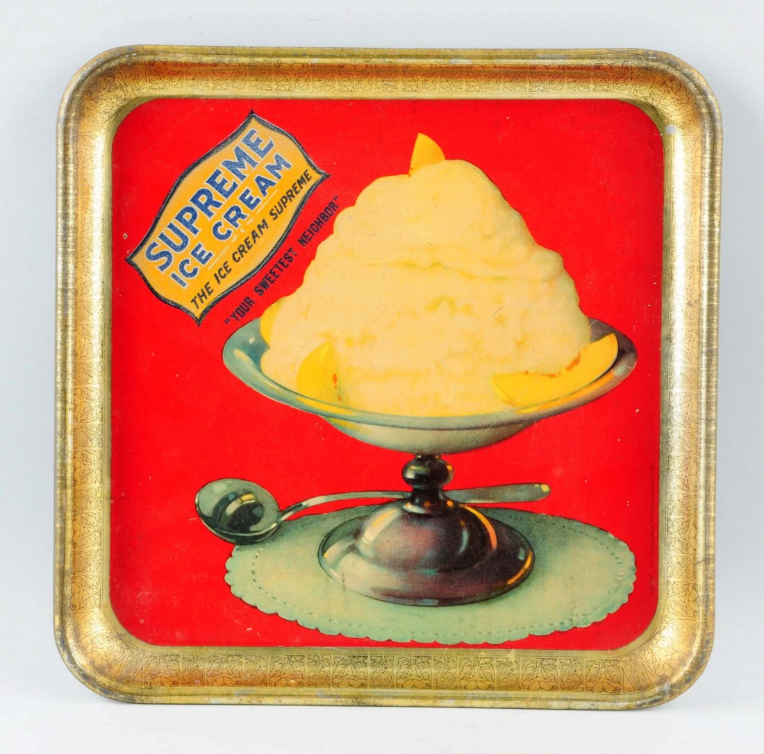 Supreme Ice Cream Serving Tray. (1 of 1)