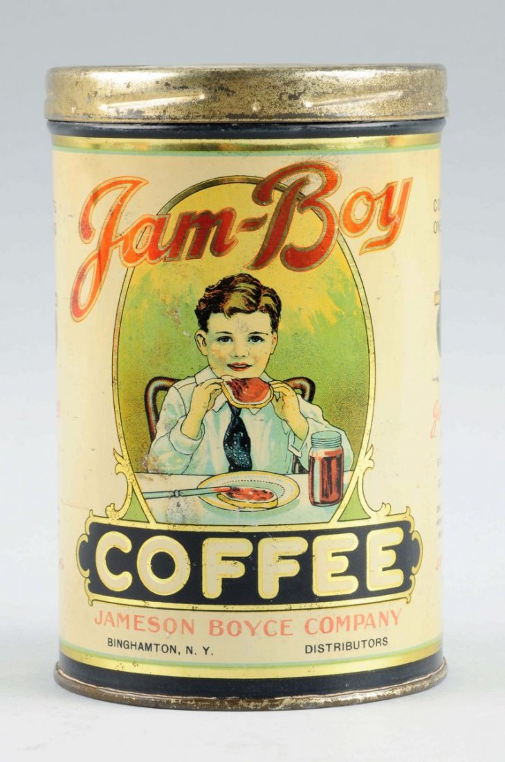 Jam Boy Coffee Tin.