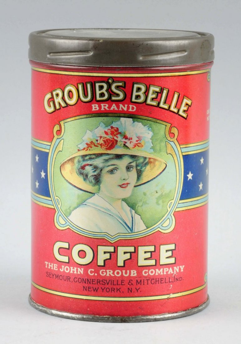 Groub's Belle Coffee Tin. (1 of 2)