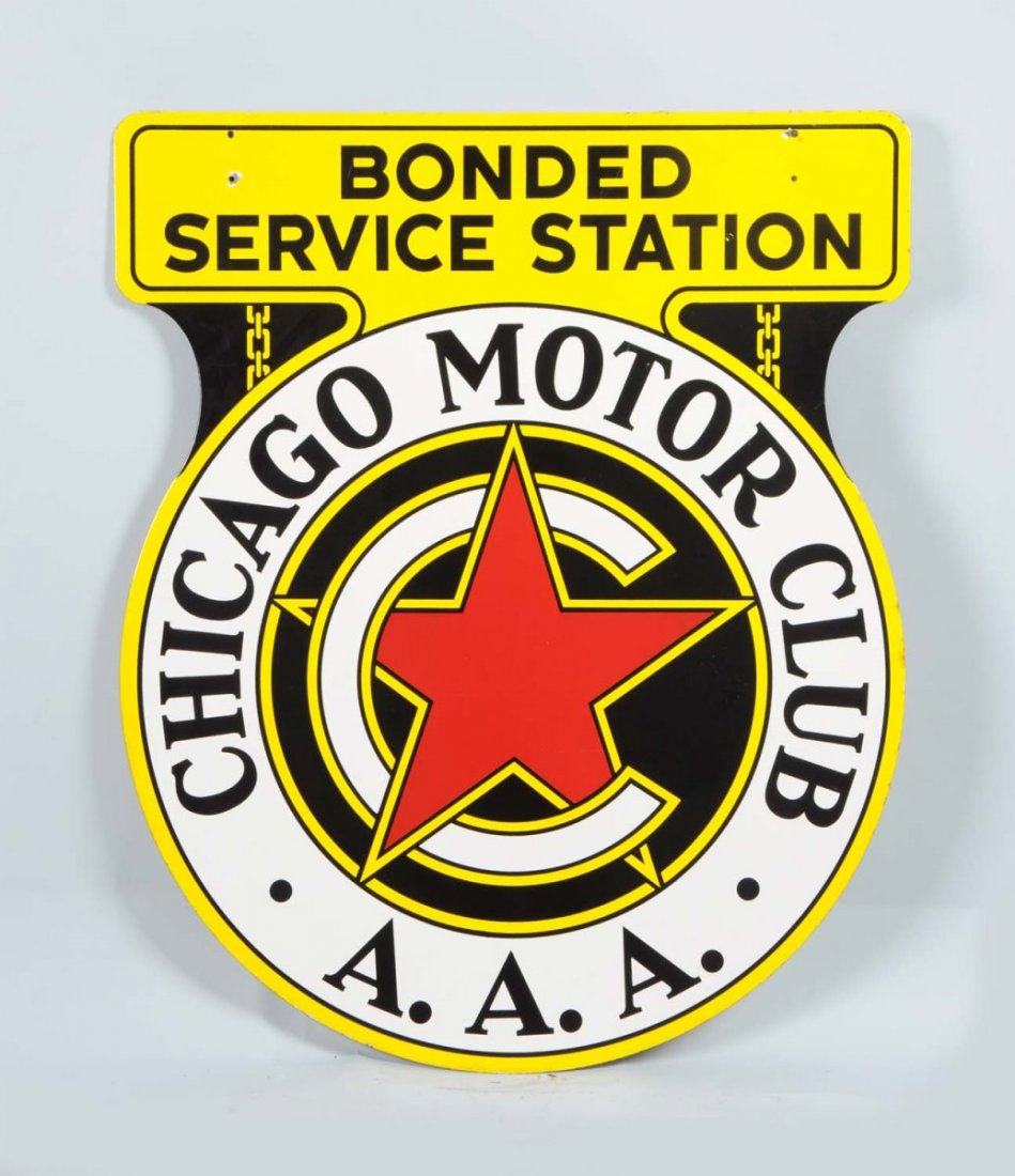 Chicago Motor Company DSP Diecut Sign. (1 of 2)