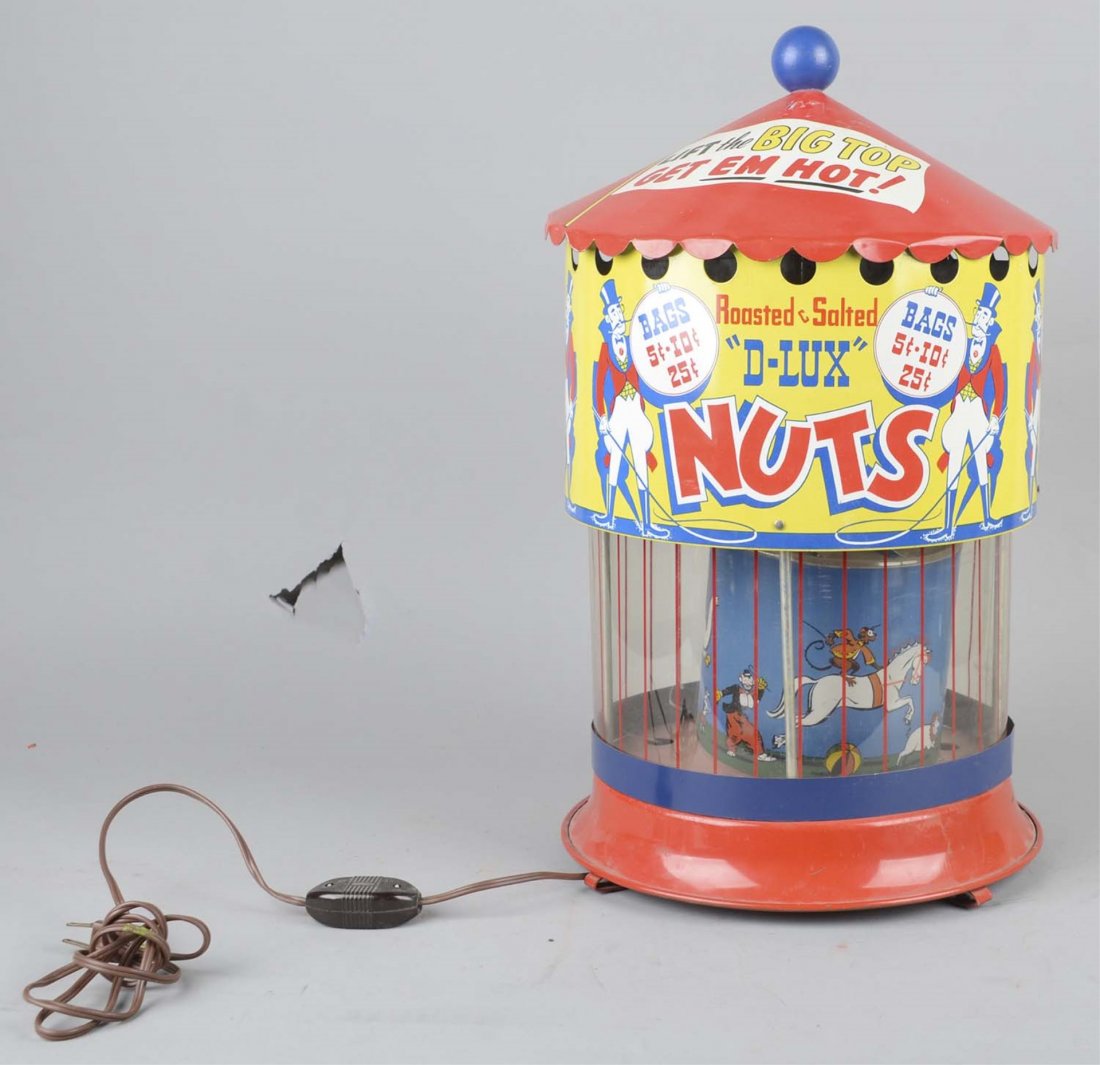 Rotating D-Lux Nuts Advertising Display (1 of 2)