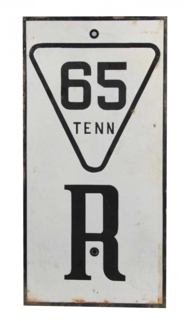Tennessee Route 65 Highway Sign (1 of 2)