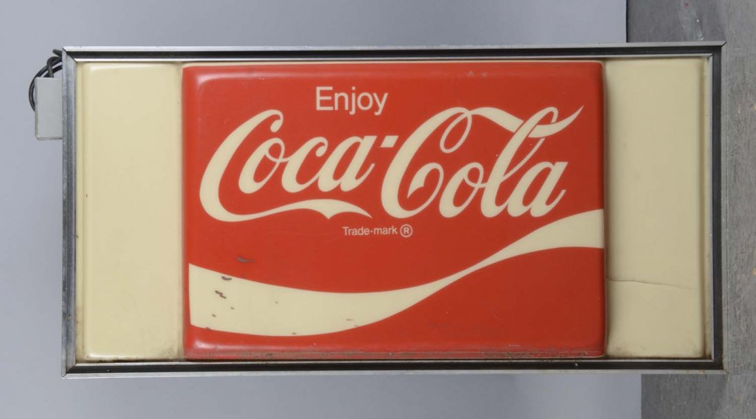 Enjoy Coca-Cola Lighted Sign (1 of 3)
