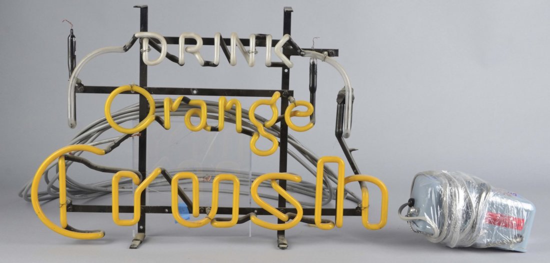 Orange Crush Advertising Neon Sign (1 of 2)