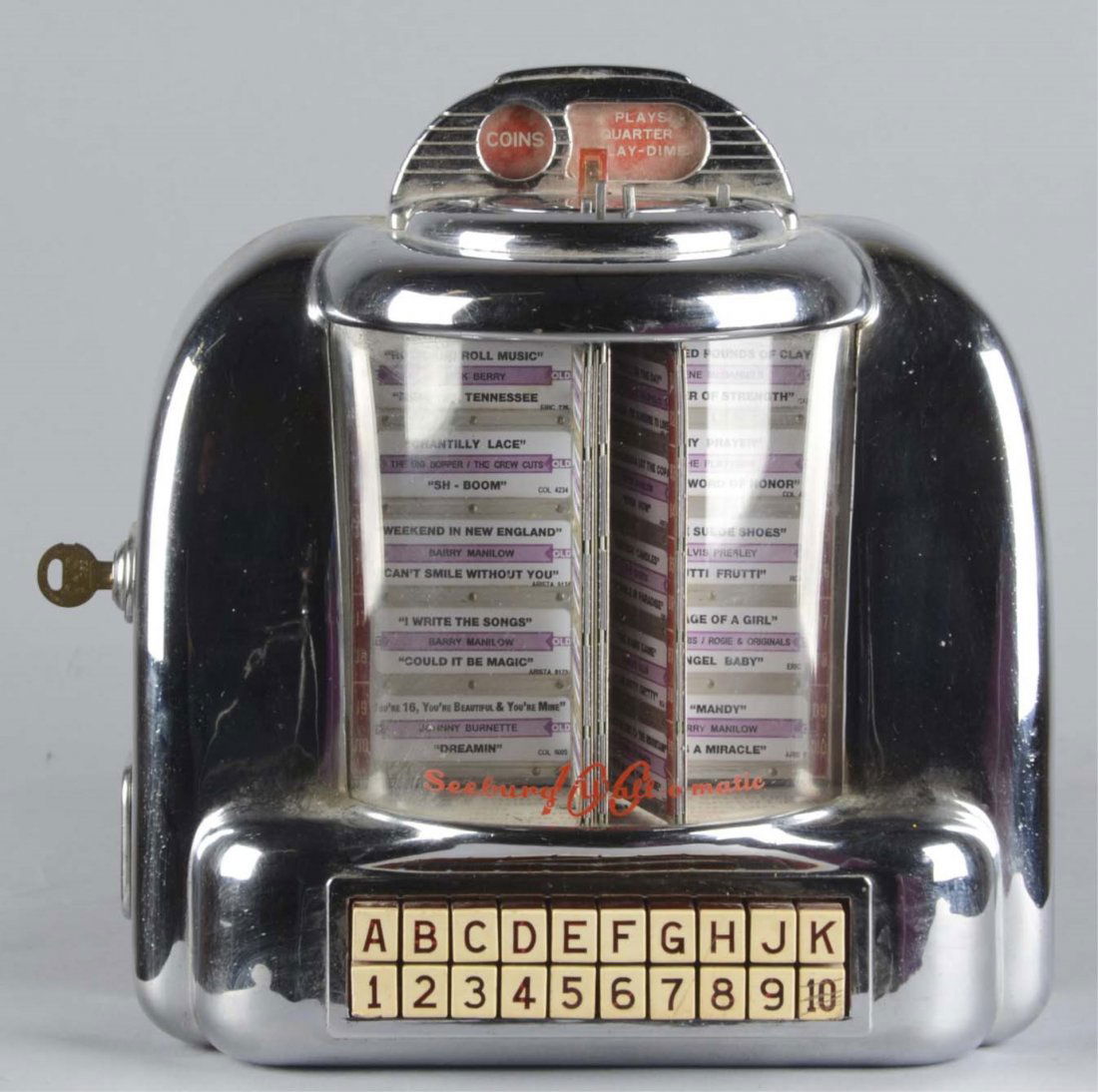 5¢10¢25¢ Seeburg 100 Wall-O-Matic Jukebox Wall Box (1 of 2)