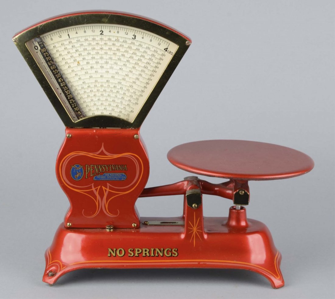 The National Store Specialty Co. 4 lb. Fan Scale (1 of 2)