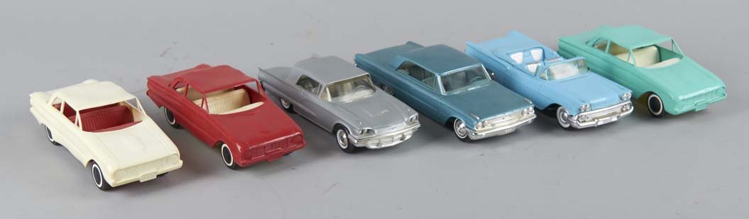 Lot Of 6: Plastic Promotional Cars (1 of 2)