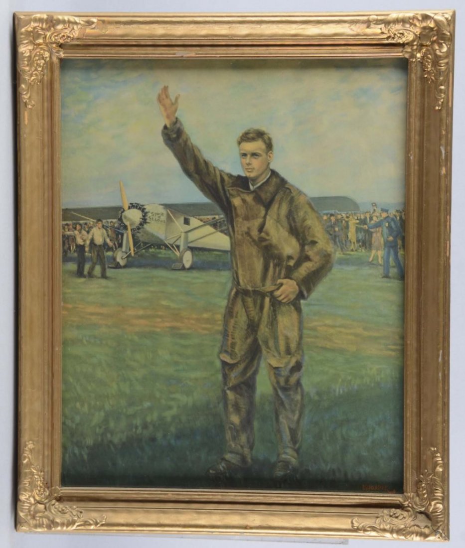 F. R. Harper Spirit Of St. Louis Lindbergh Print (1 of 1)