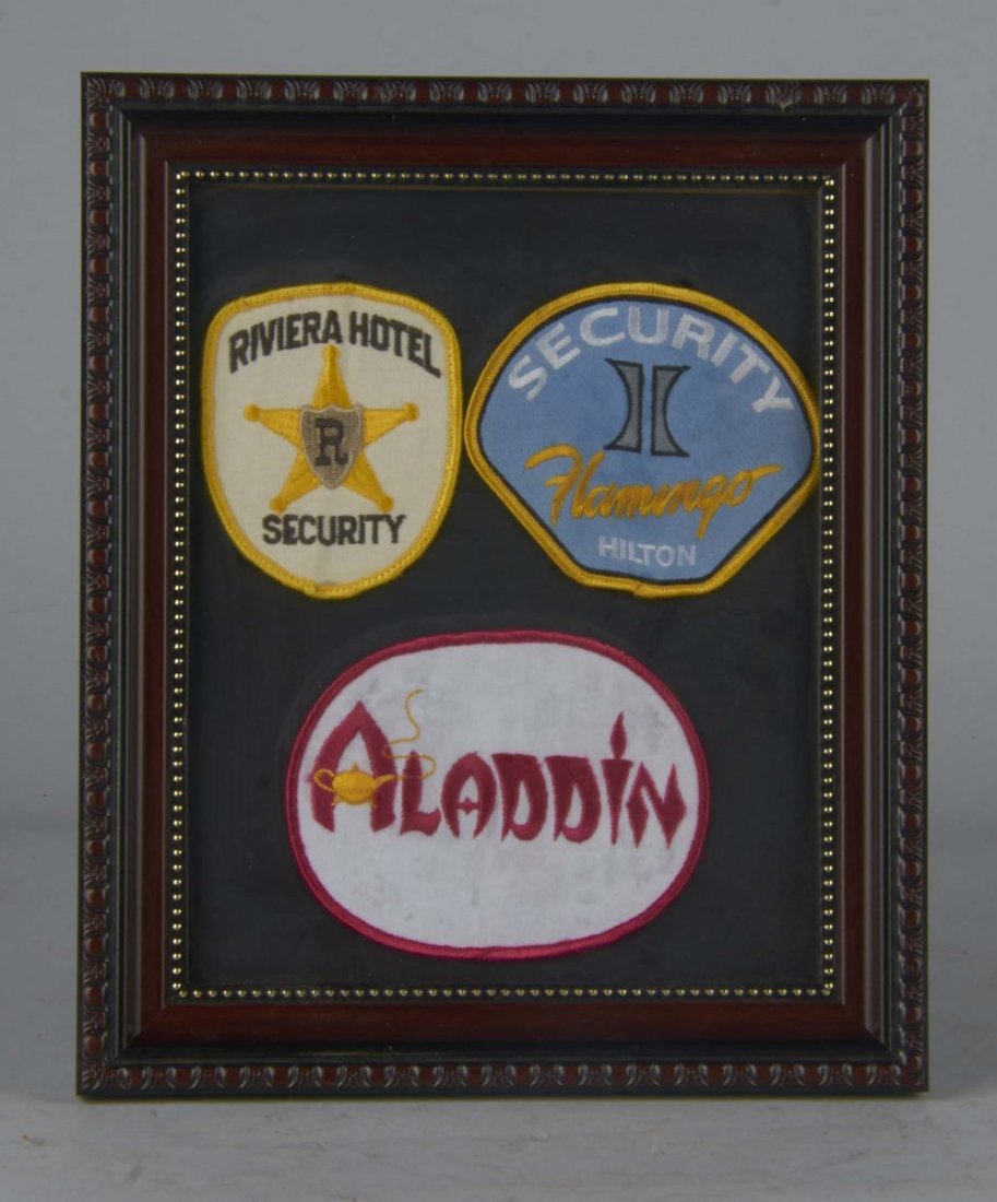 Lot Of 2: Assorted Casino Security Patches (1 of 7)