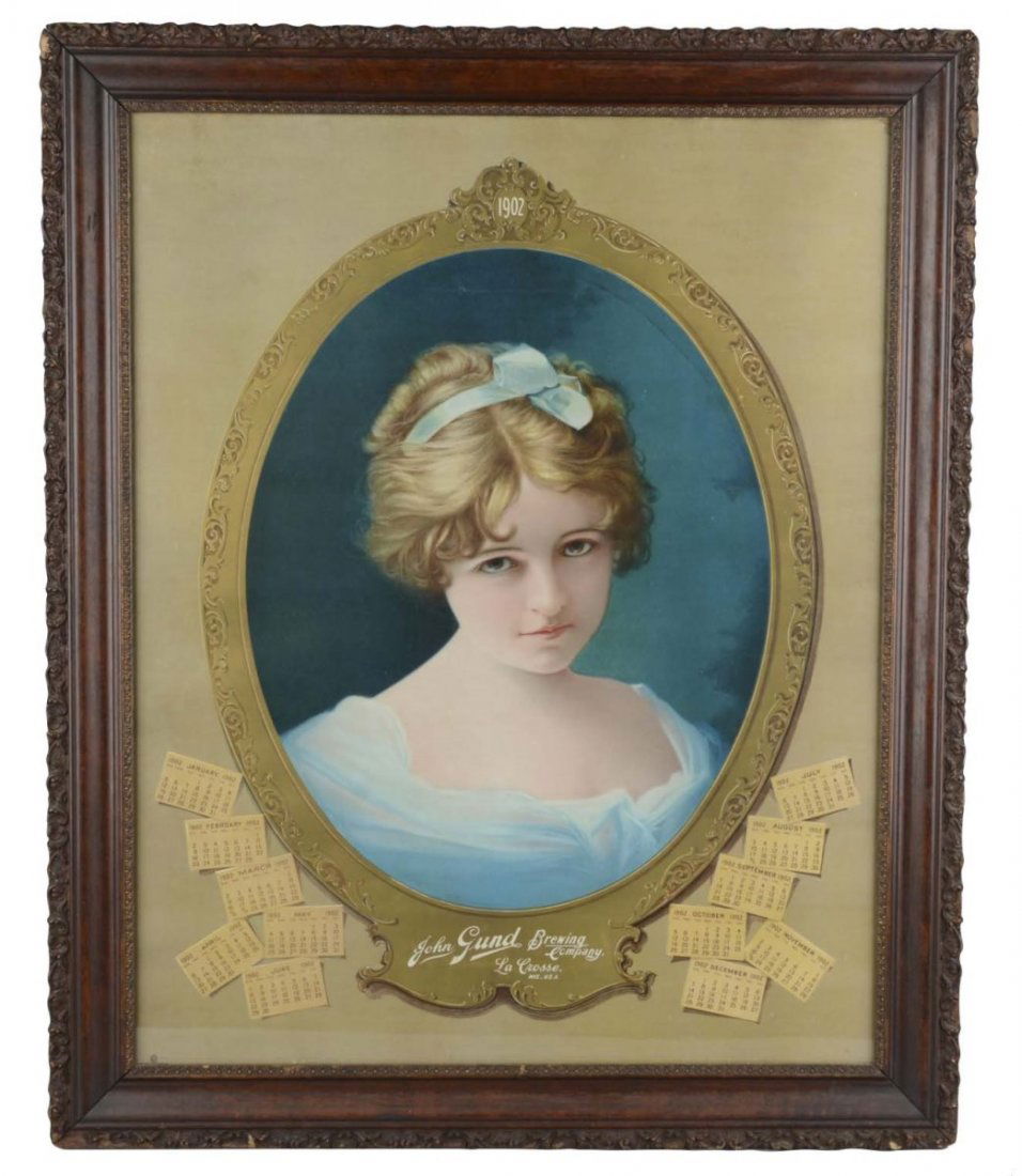 John Gund Brewing Company Calendar (1 of 1)