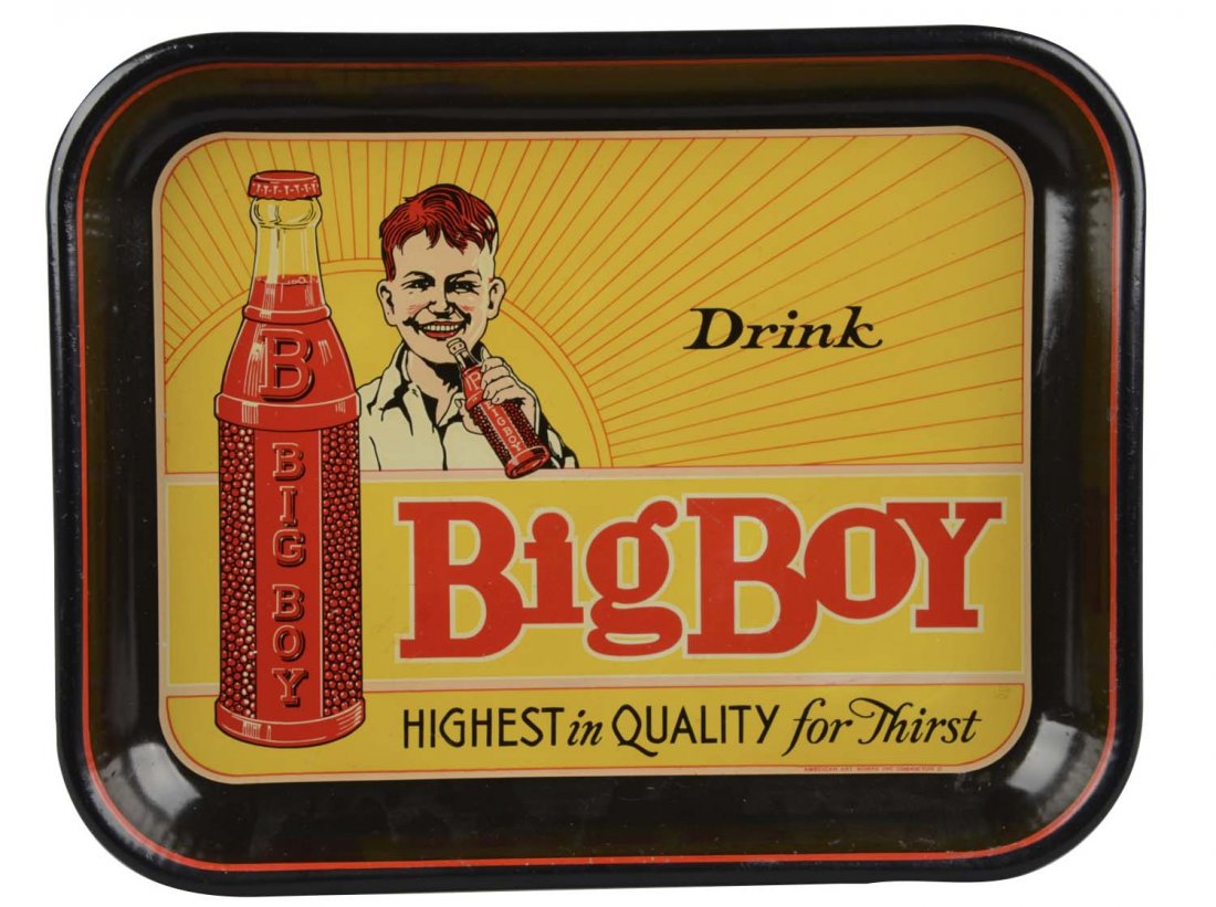 Big Boy Soda Tin Serving Tray (1 of 2)