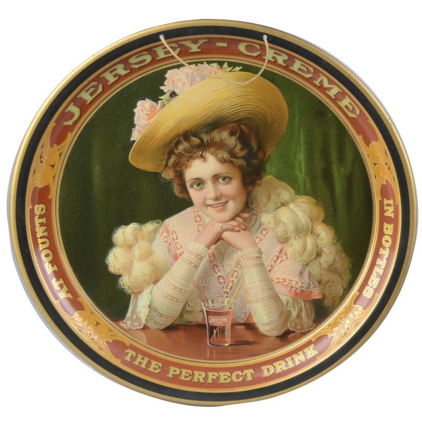 Rare Jersey Creme Soda Tin Serving Tray (1 of 1)