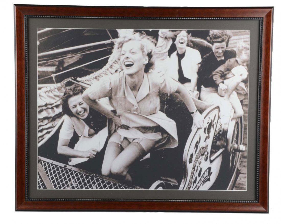 Risque Photo Of A Woman On A Carnival Ride (1 of 1)