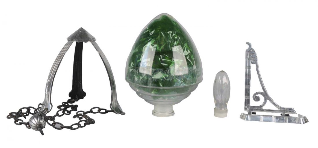 Hanging Art Deco Apothecary Show Globe Display (1 of 1)