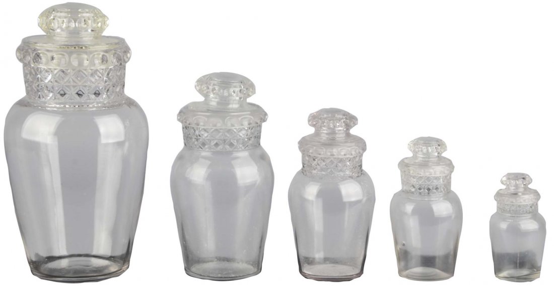 Lot Of 5: Egyptian Dakota Jars (1 of 1)