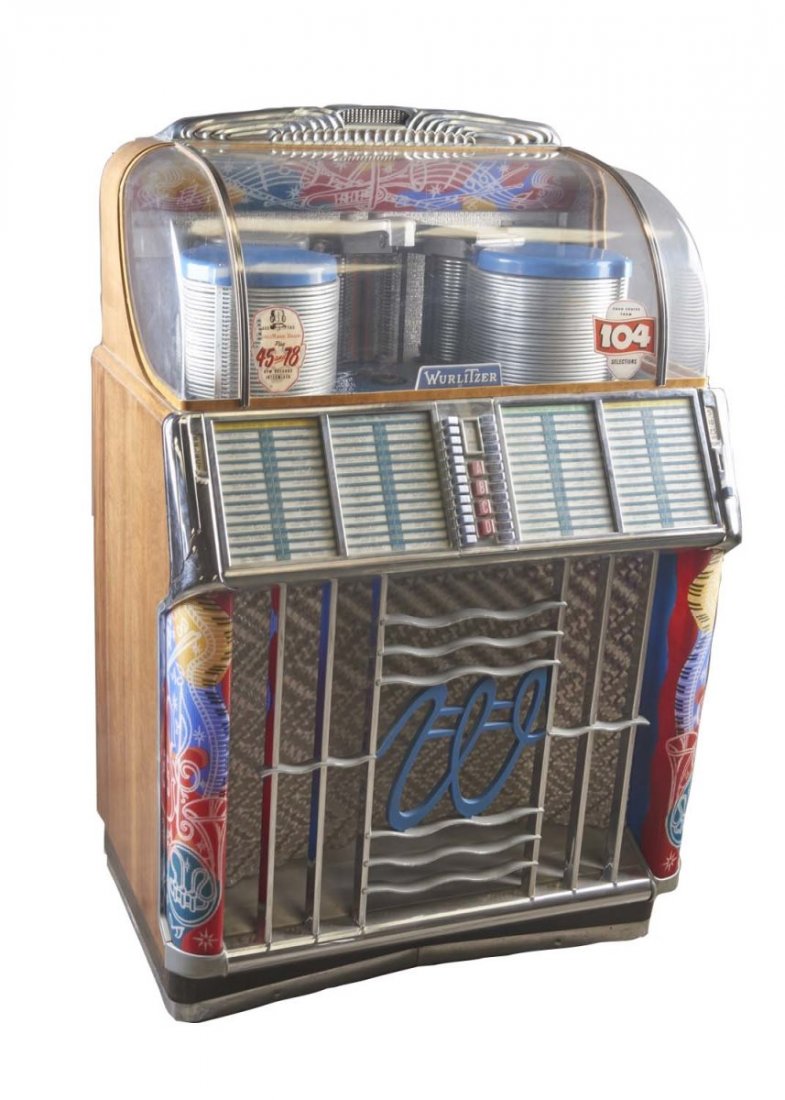 Multi-Coin Wurlitzer 1500 Phonograph Jukebox (1 of 6)