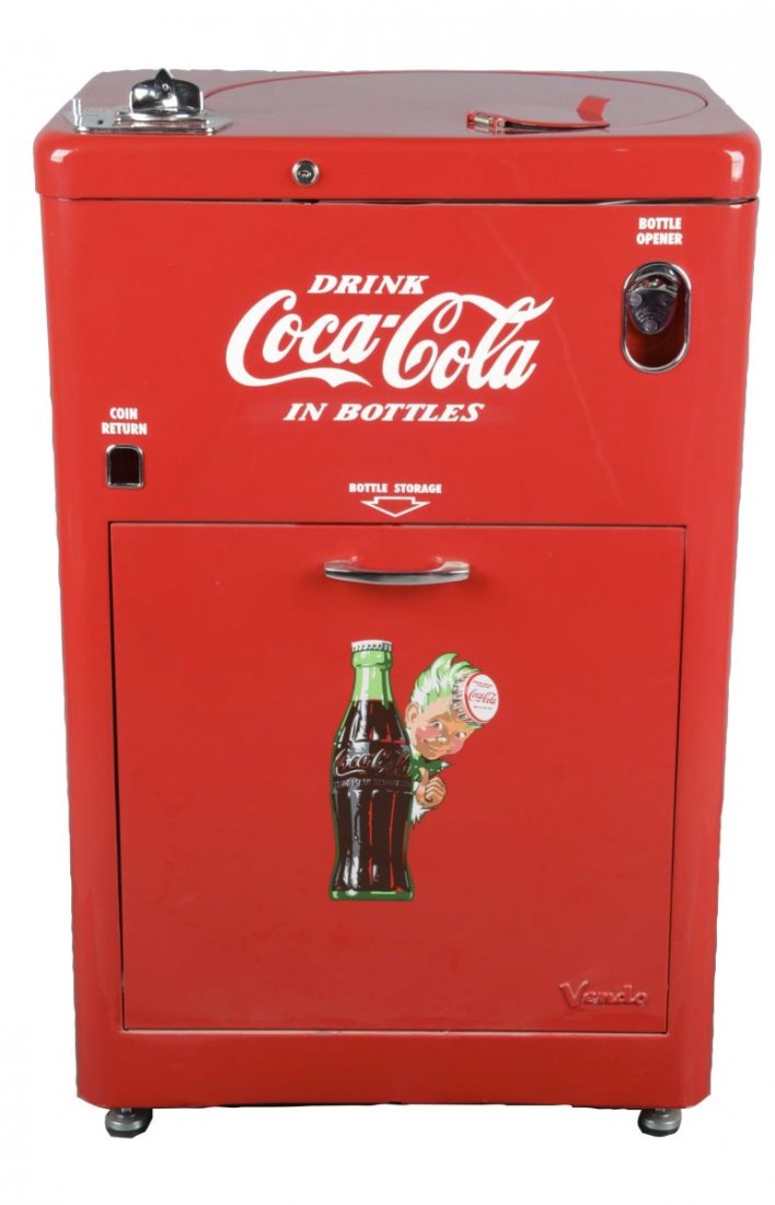 vintage 10 cent coke machine