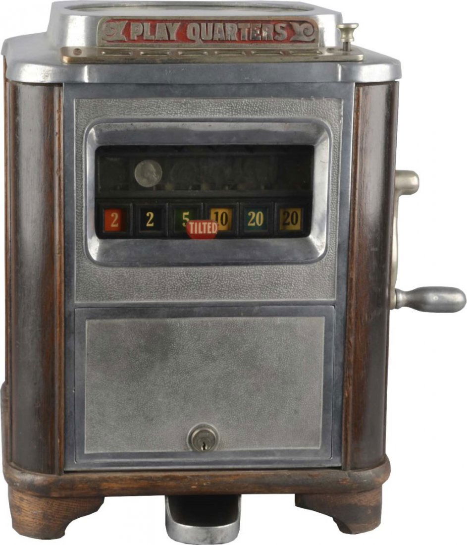 25 Caille Aristocrat Roulette Slot Machine (1 of 8)