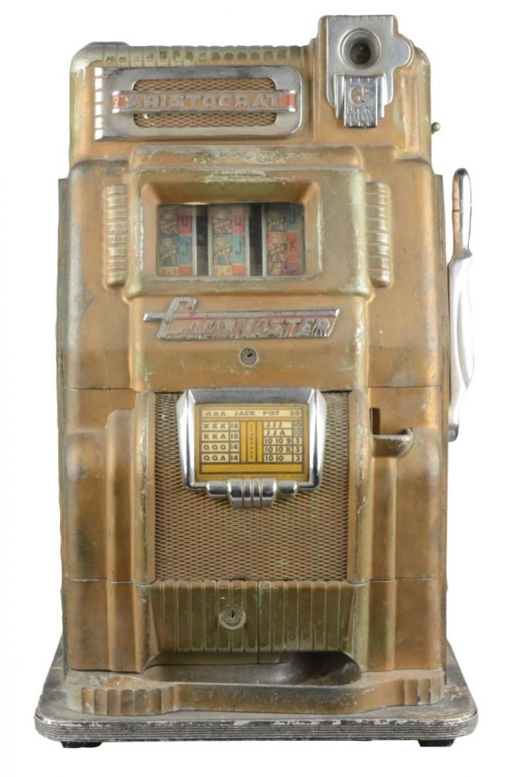 6d Ainsworth Aristocrat Clubmaster Slot Machine 6d Ainsworth Aristocrat Clubmaster Slot Machine