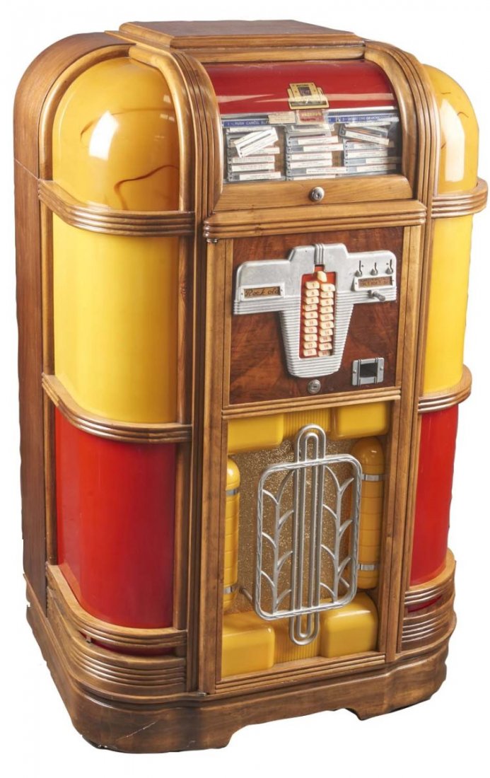 Multi-Coin Rock-Ola Model ST-39 Phonograph Jukebox (1 of 3)