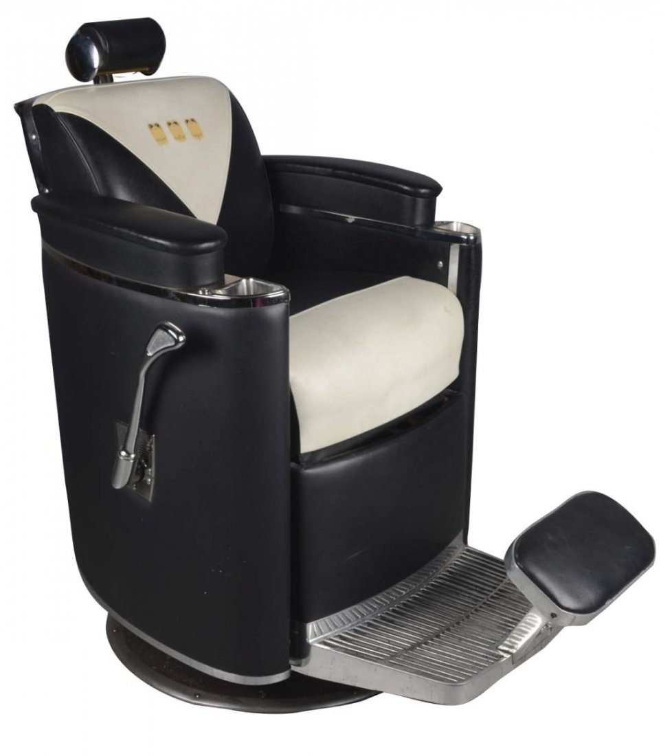 1950s Mad Men Era Koken President Barber Chair Oct 18 2015 Dan Morphy Auctions In Nv