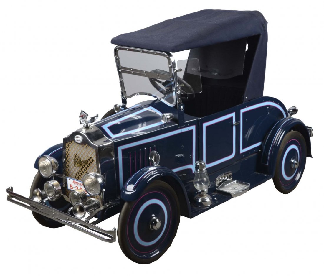 American National Co. Packard Blue Pedal Car (1 of 2)