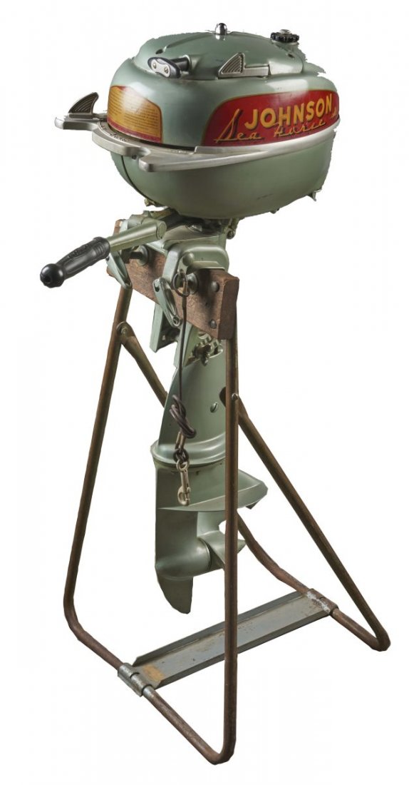 Johnson Sea-Horse TN 5 HP Outboard Motor (1 of 2)