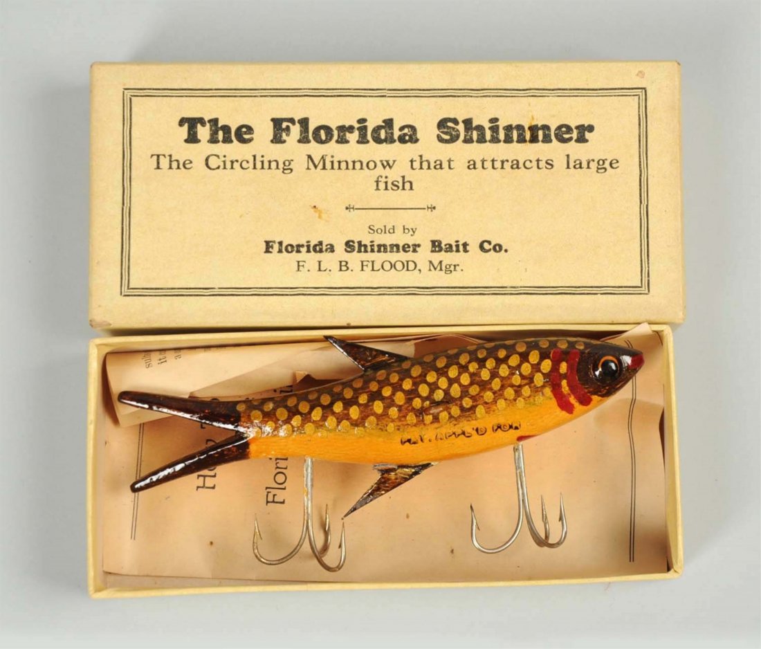 Florida Shinner Bait Co, Bait, Box and Paper. (1 of 5)