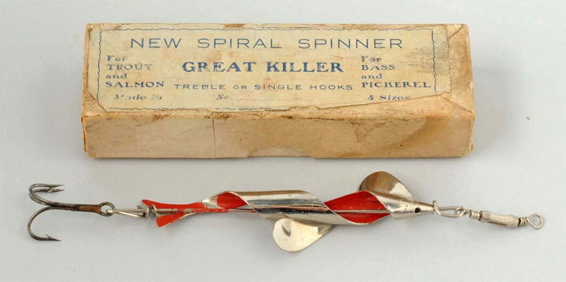 New Spiral Spinner Bait and Box Combination. (1 of 3)