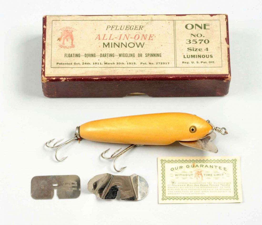 Pflueger All-In-One Minnow with Box and Lips. (1 of 5)