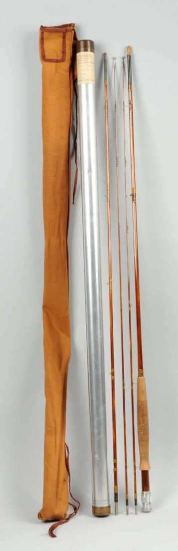 HS Gillum Deluxe Salmon Fly Rod, Bag and Tube. (1 of 6)