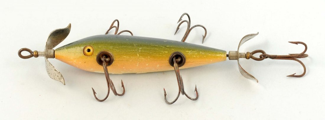 Heddon 150 underwater minnow, c1904/05. (1 of 4)