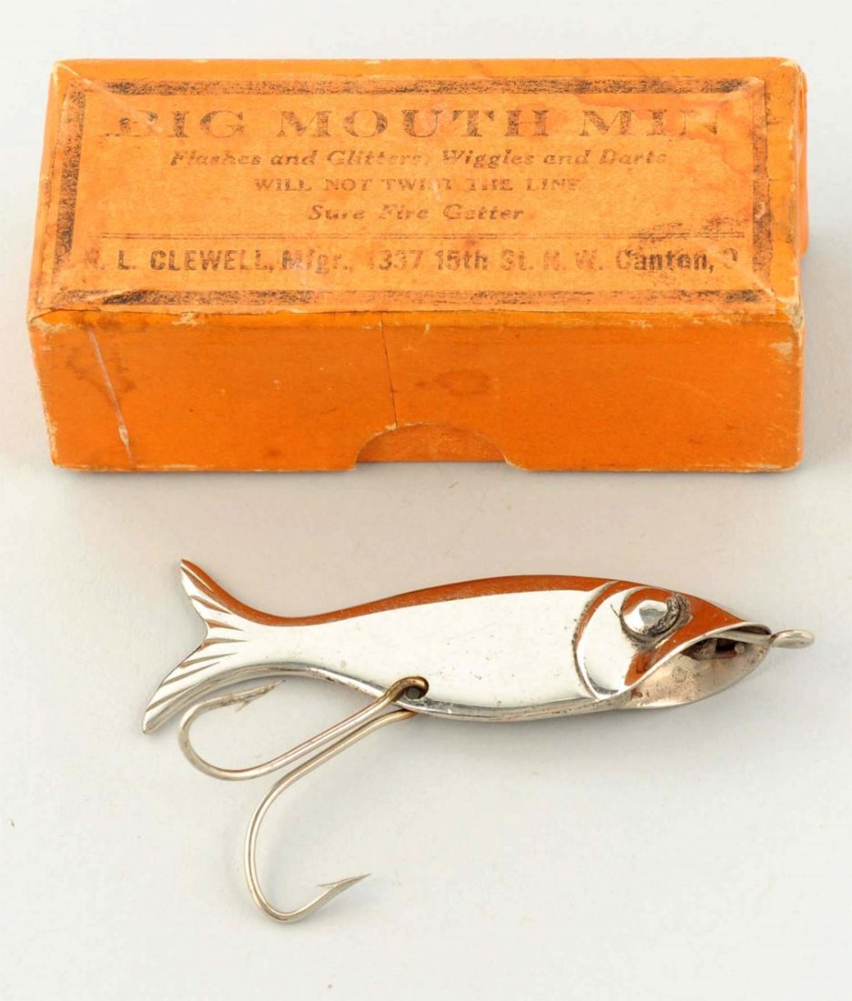 RL Clewell Big Mouth Min with Box, Canton, OH. (1 of 2)