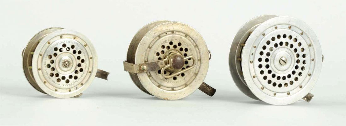 Lot Of 3: Yawman & Erbe Automatic Reels. (1 of 2)