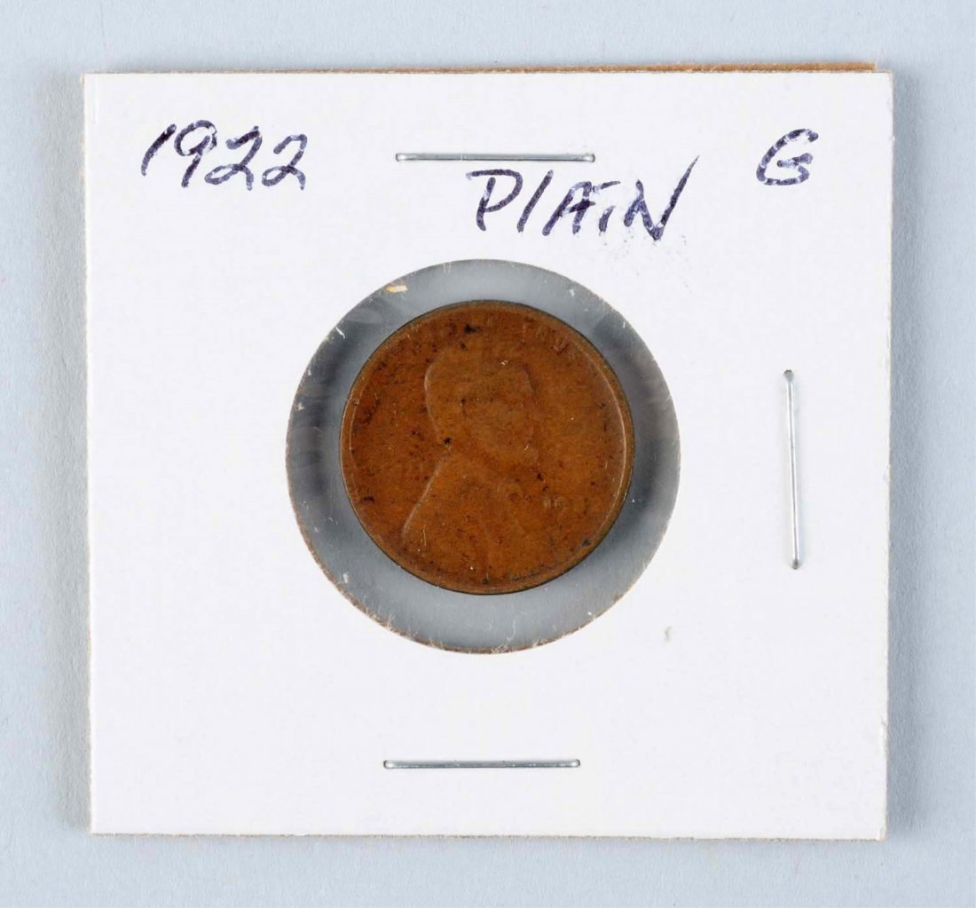 1922 Plain Lincoln Head Cent. (1 of 4)