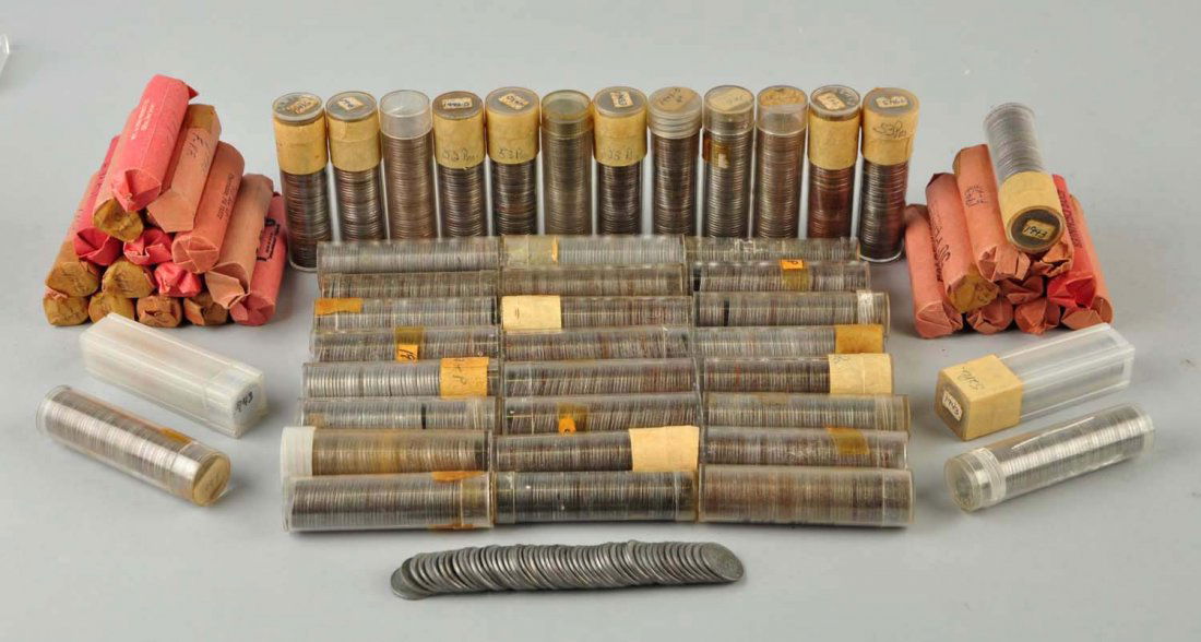 Lot Of 65: Rolled Steel Cents. (1 of 1)