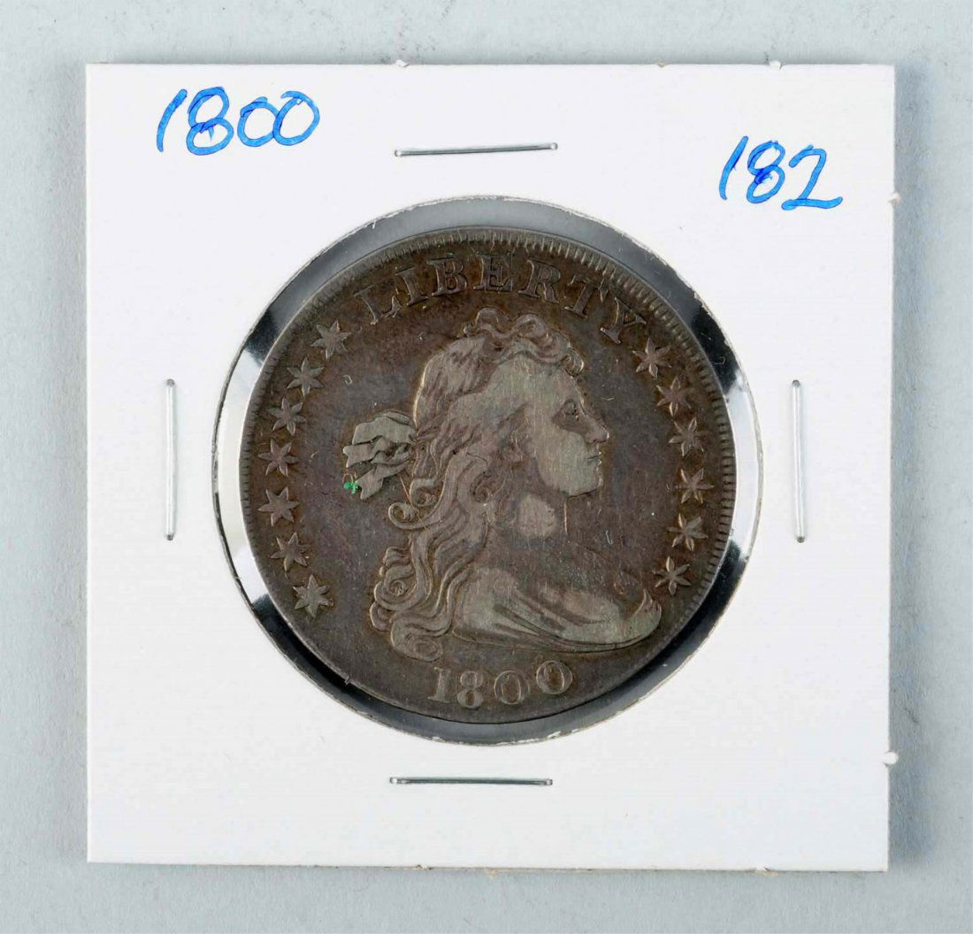 1800 Draped Bust Heraldic Eagle Dollars. (1 of 4)