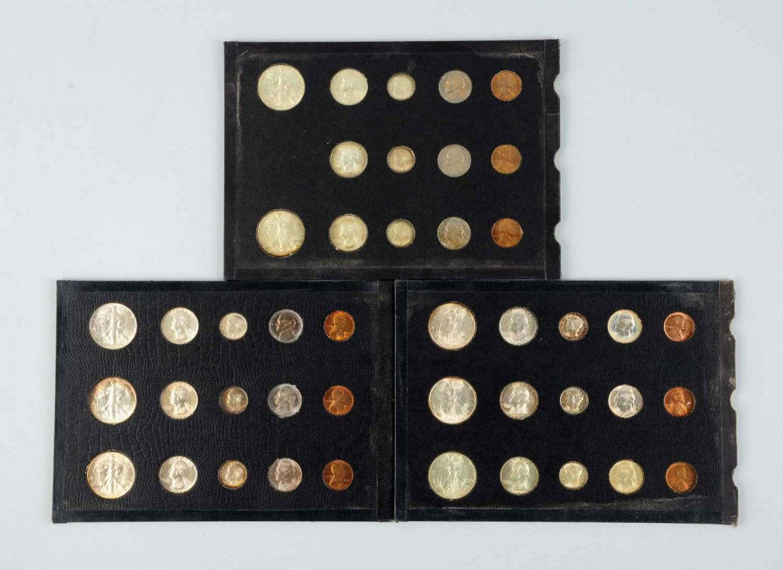 Lot Of 3: Coin Sets All Mint. (1 of 2)