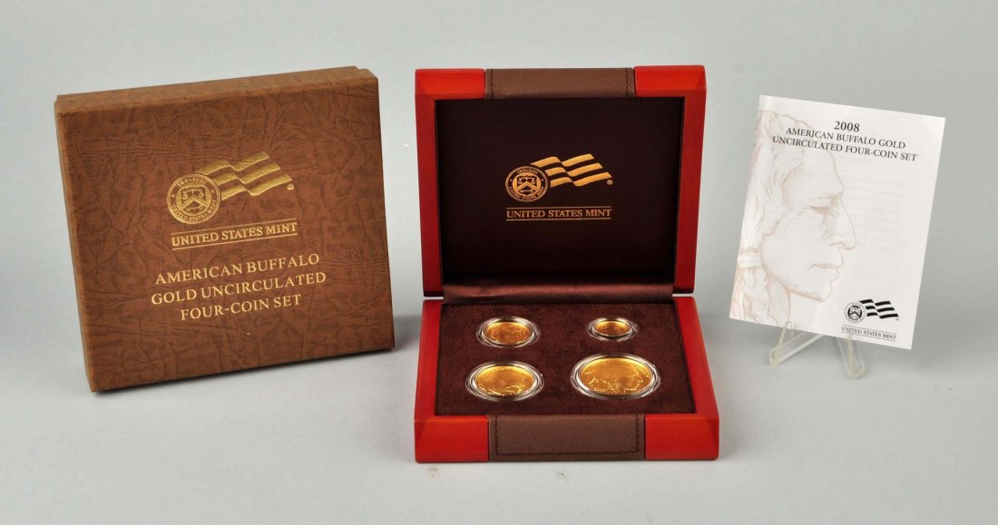 American Buffalo Gold Four - Coin Set. (1 of 7)