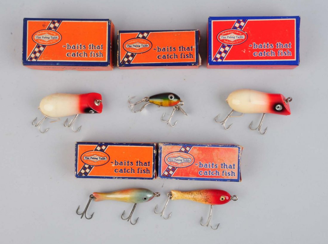 Lot Of 5: Shakespeare Baits In Boxes. (1 of 3)