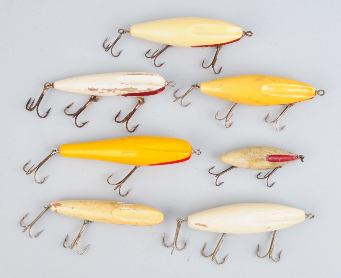 Lot Of 7: Fluted Wobblers. (1 of 1)