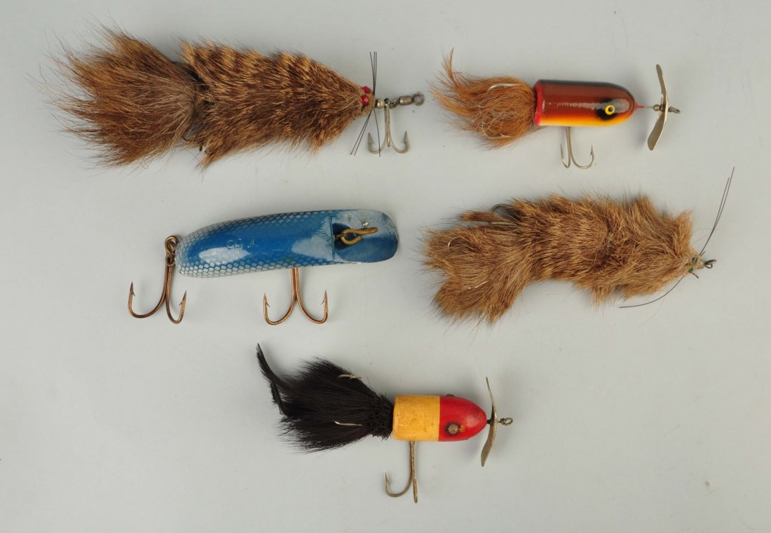 Lot Of 5: Musky Lures. (1 of 2)